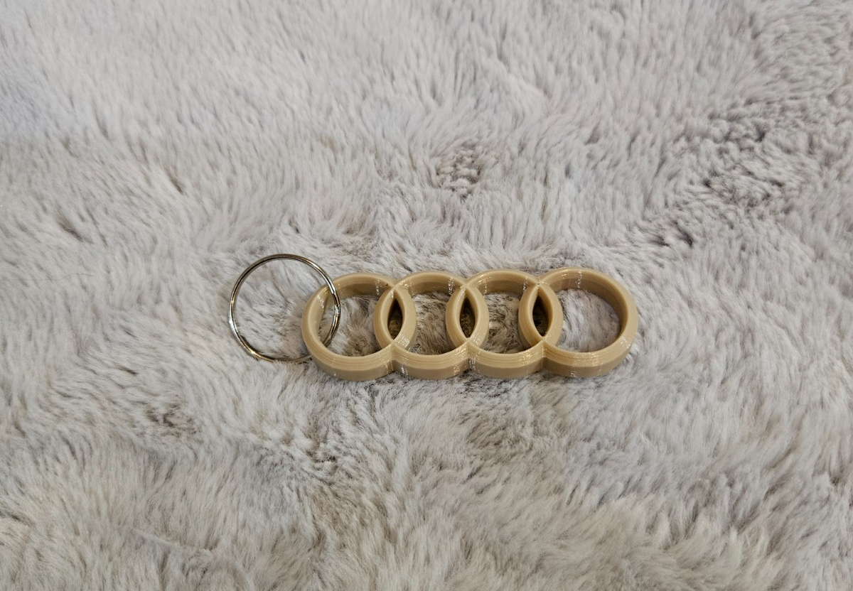 Audi Inspired 3D Printed Key Chains - Choose