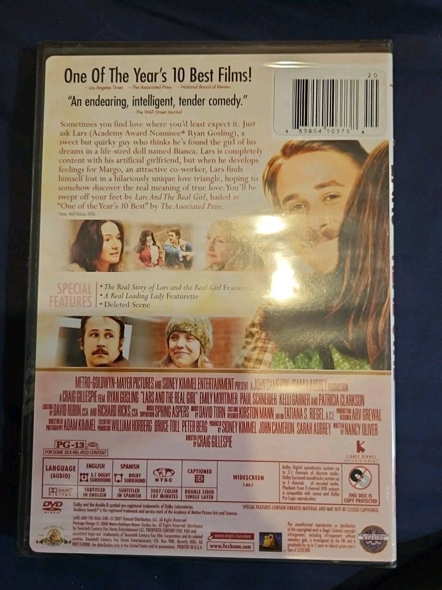 Lars and the Real Girl (DVD, 2007)