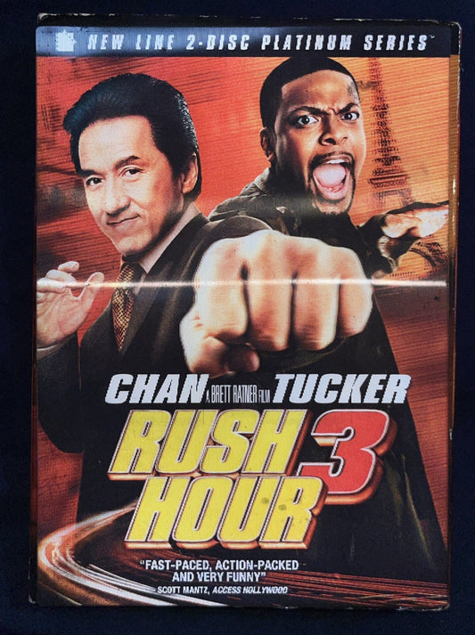 Rush Hour 3 (DVD, 2007, 2-Disc Set, Special Edition) Sealed