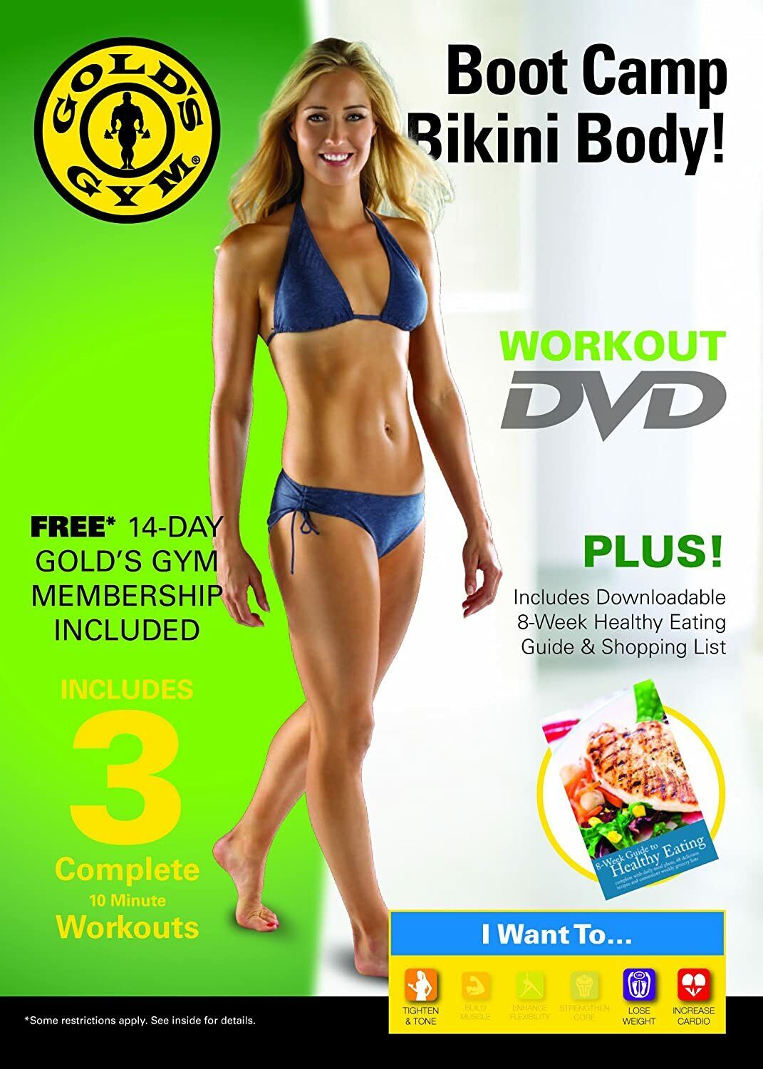 Gold's Gym - Bootcamp Bikini Body (DVD)