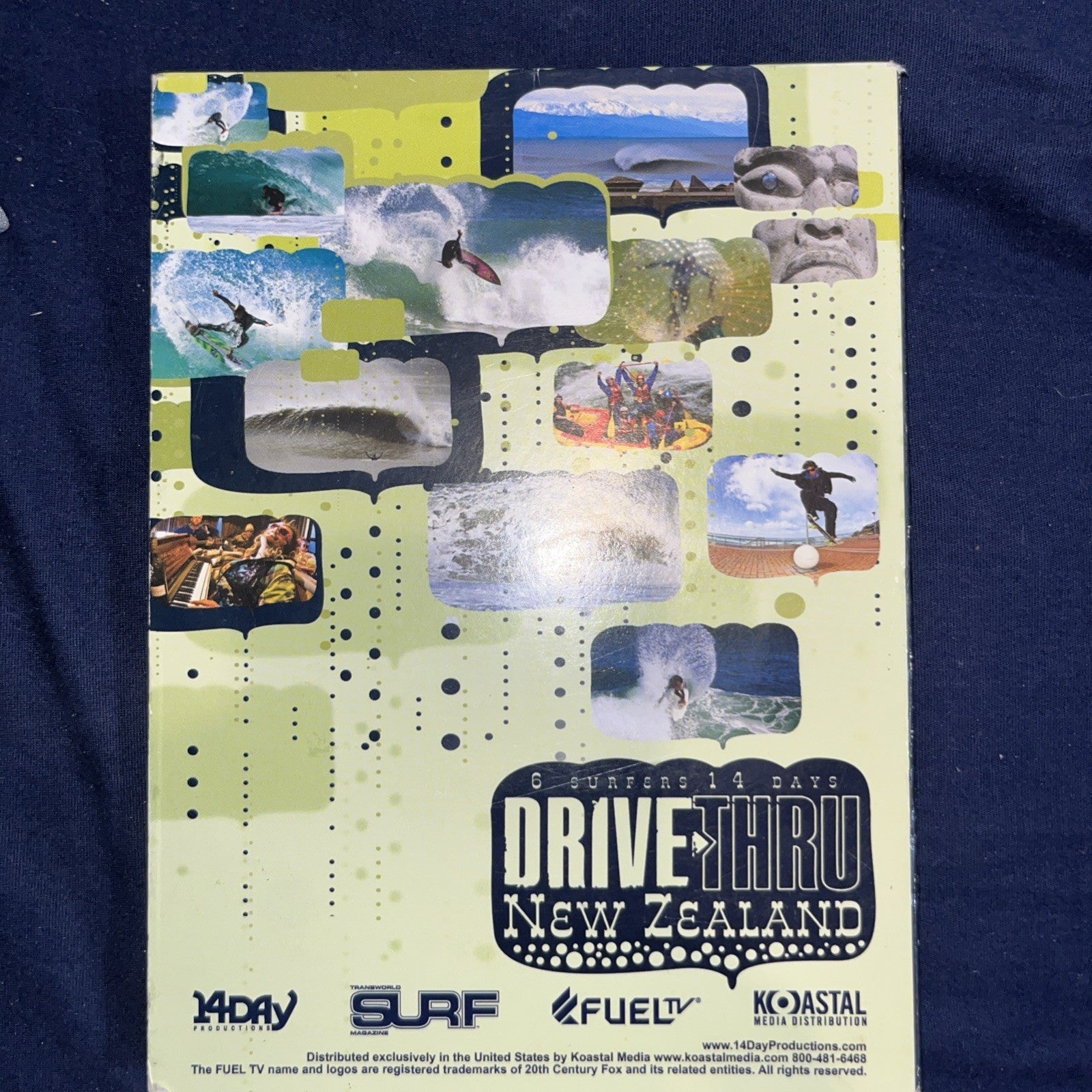 Drive Thru New Zealand Collectors 2-Disc Set DVD VIDEO surfers surfing surf film