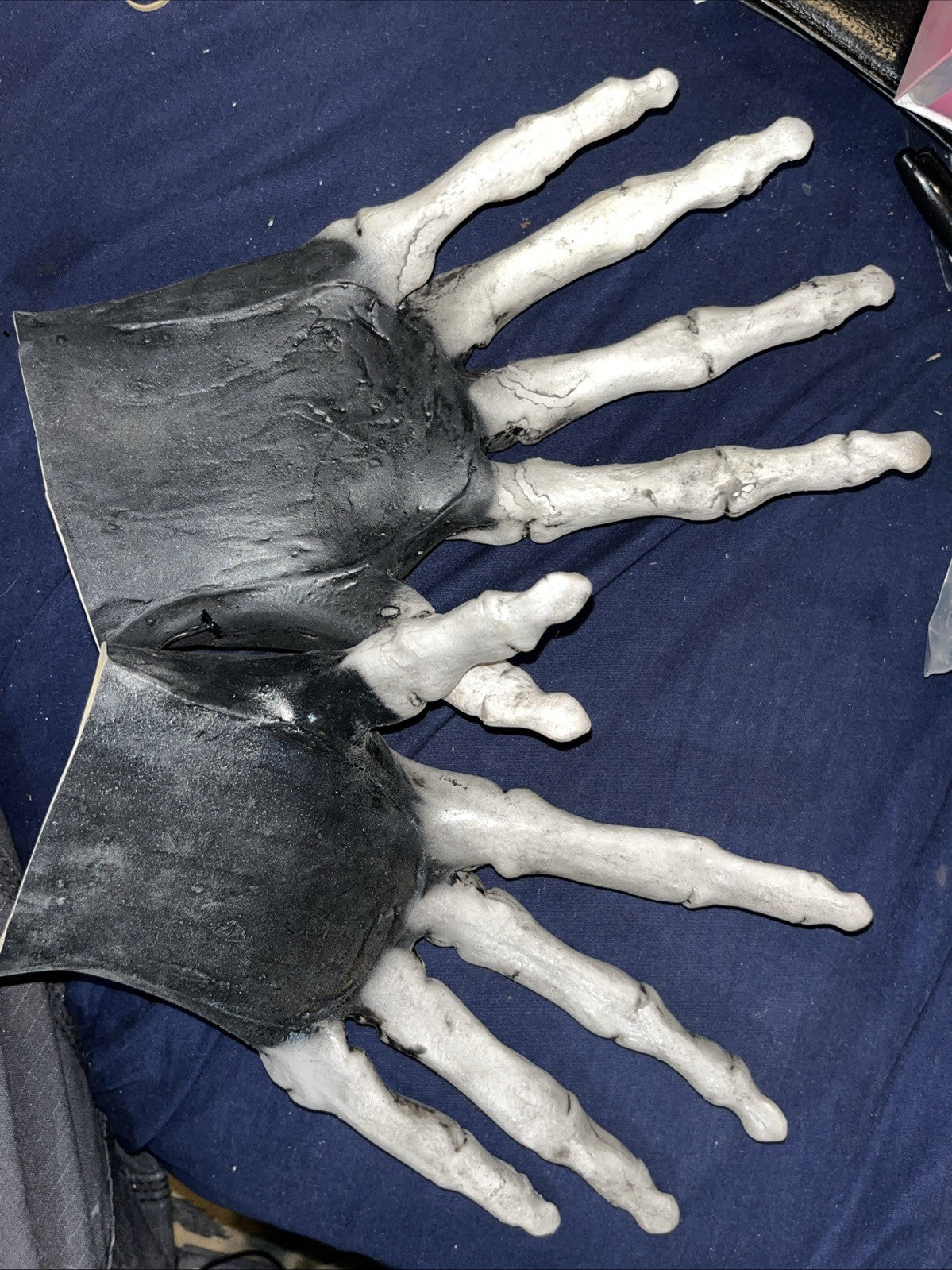 Kid’s Skeleton Bones Gloves Latex