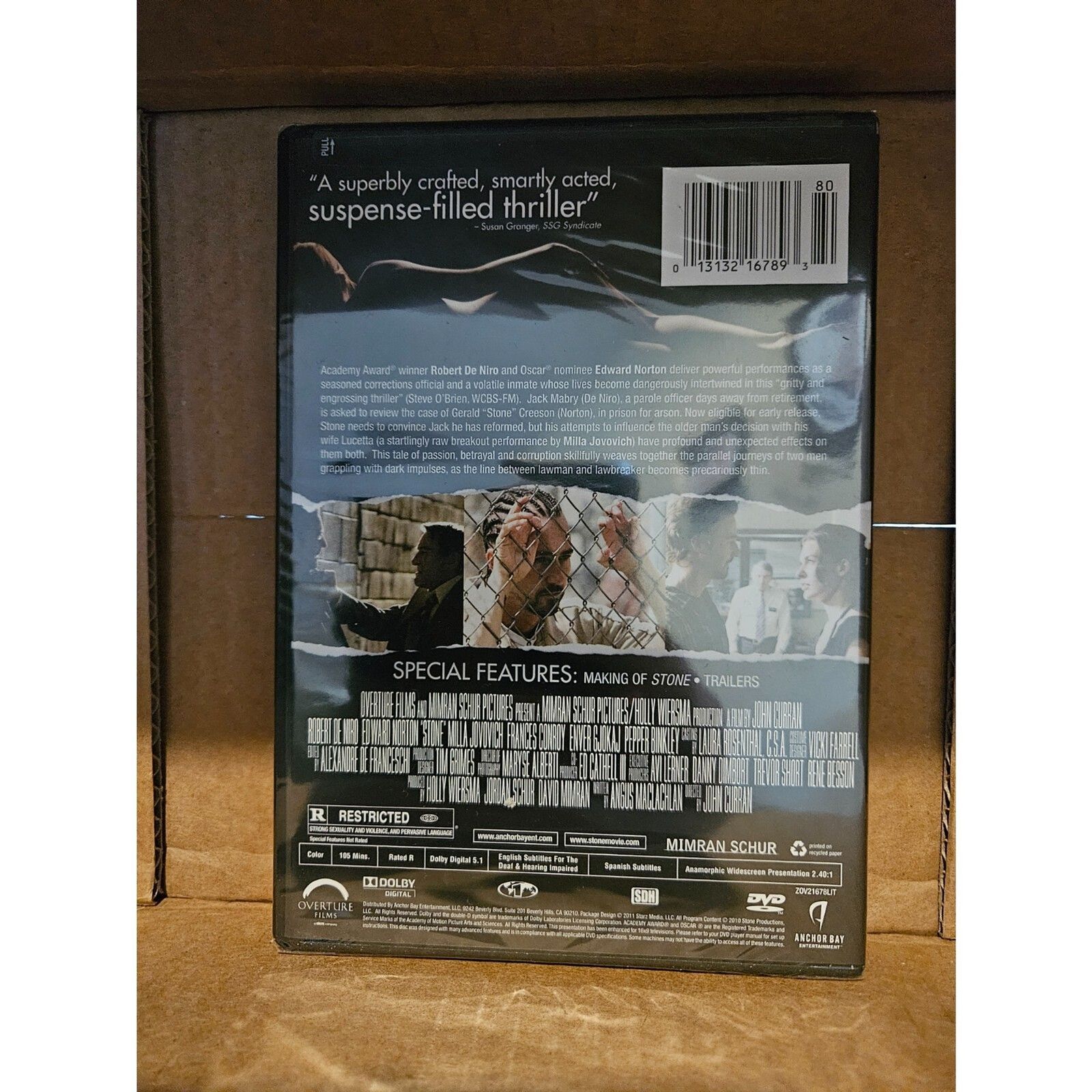 Stone (DVD) Brand New