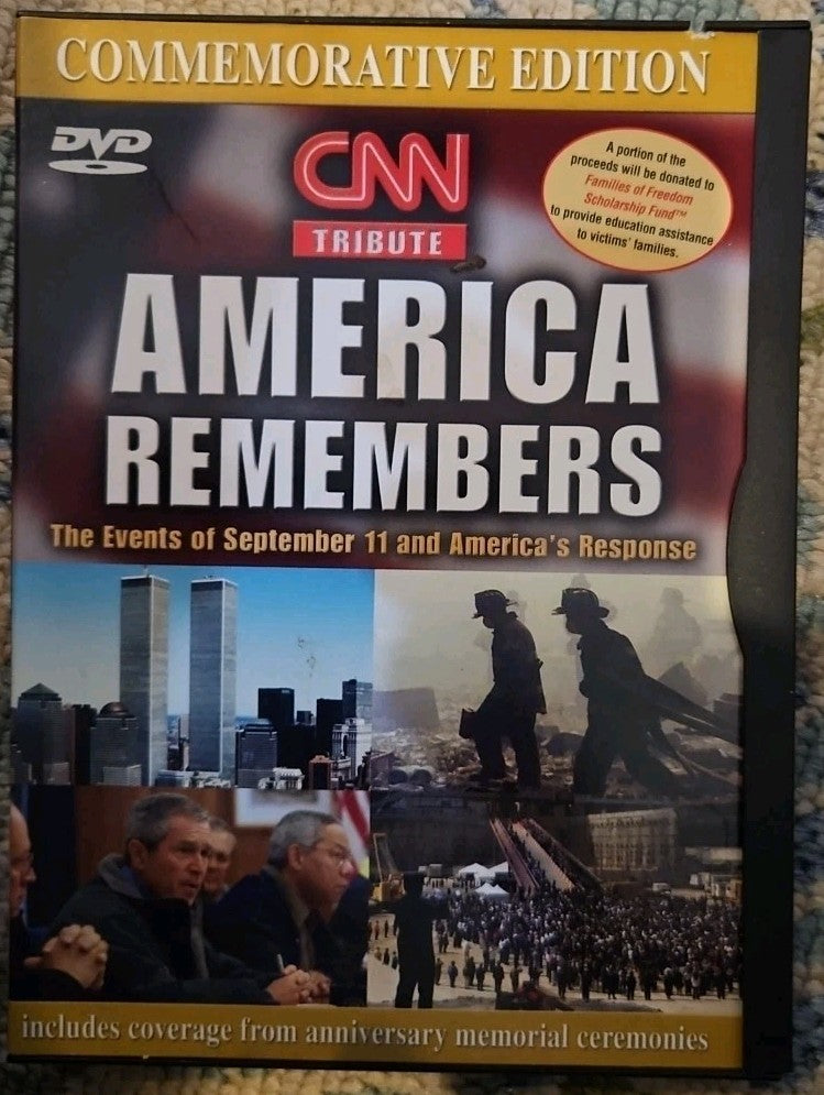 America Remembers (DVD, 2002) Tested.