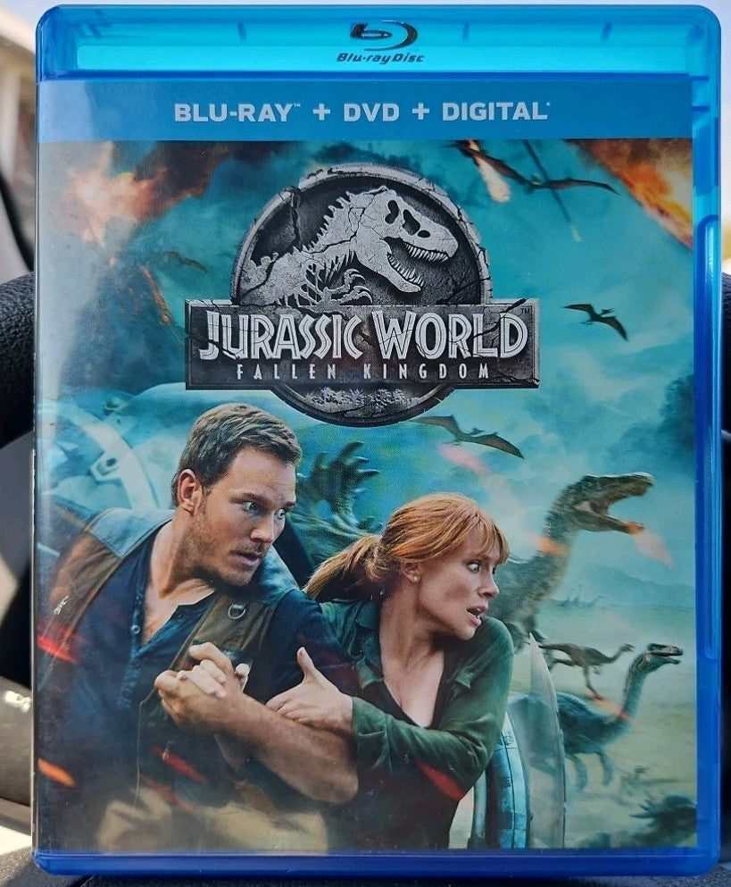 Jurassic World: Fallen Kingdom (Blu-ray, 2018) Brand new sealed no digital Copy