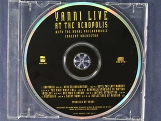 Live at the Acropolis by Yanni {CD Disc Only)
