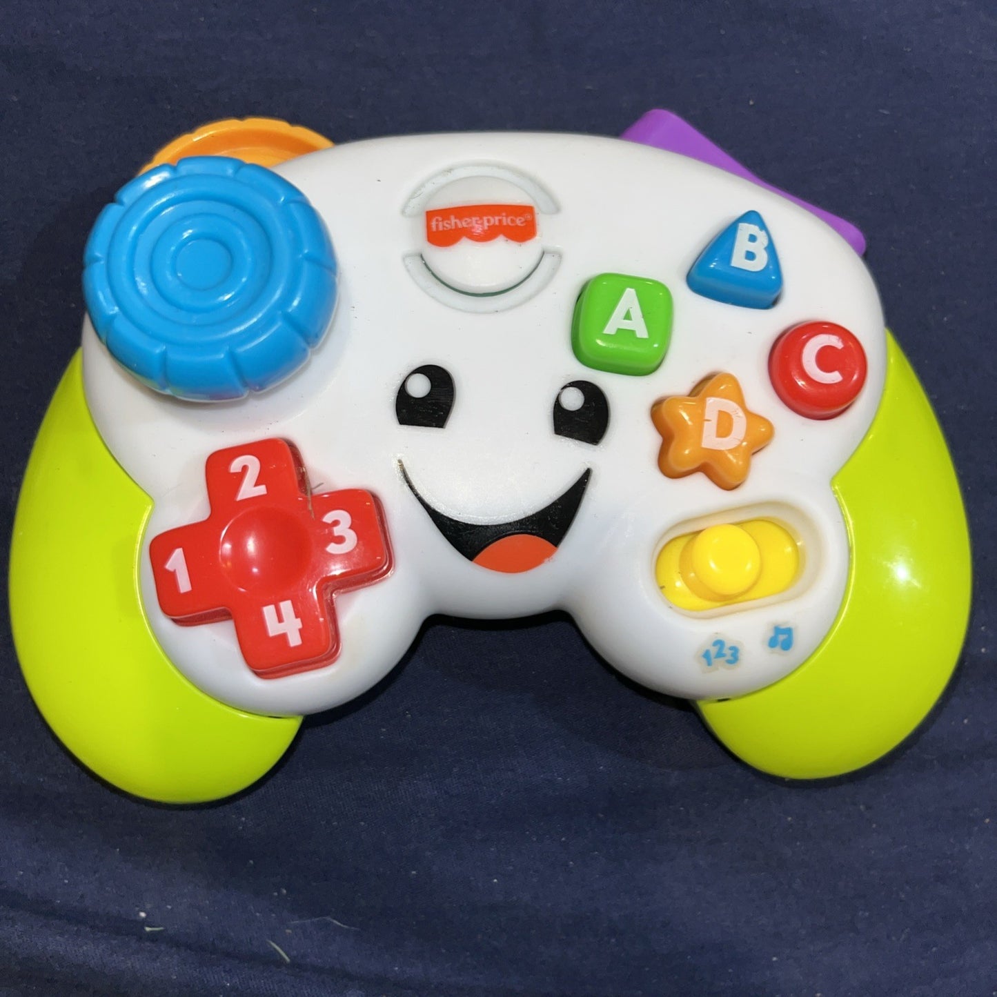 Fisher-Price - Game Controller - Electronic Educational Toddler Toy - tested