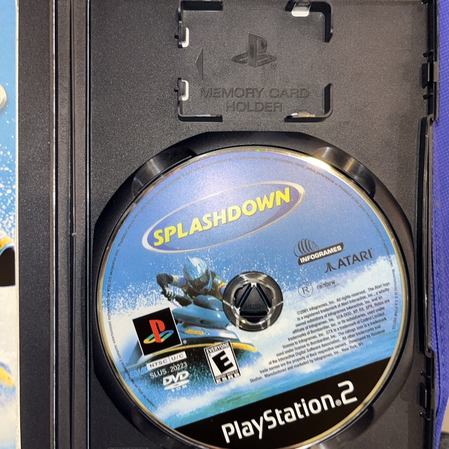 Splashdown (PS2) Mint. Original Case + Manual +  Tested