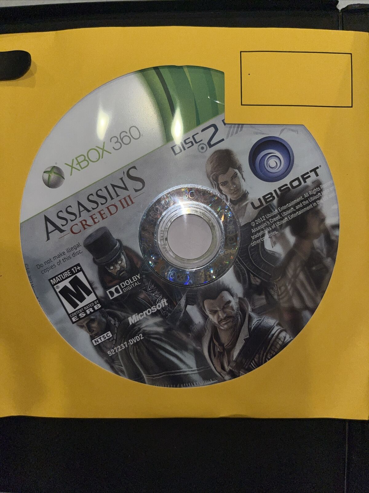 Assassin's Creed III (Microsoft Xbox 360, 2012)