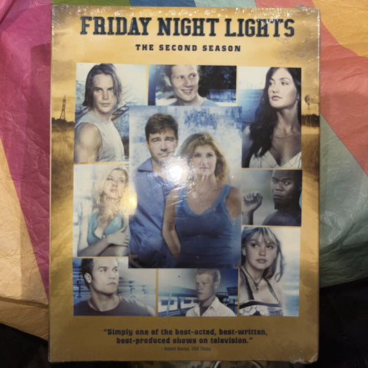 Friday Night Lights - The Second Season (DVD, 2008, 4-Disc Set) Sealed