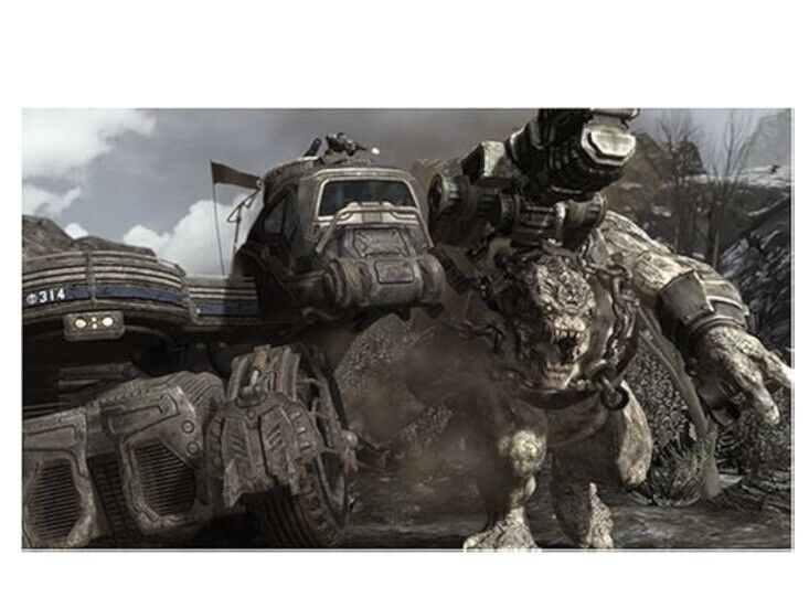 Gears of War 2 (Xbox 360, 2008) New Case. Tested. No Scratches. Resealed