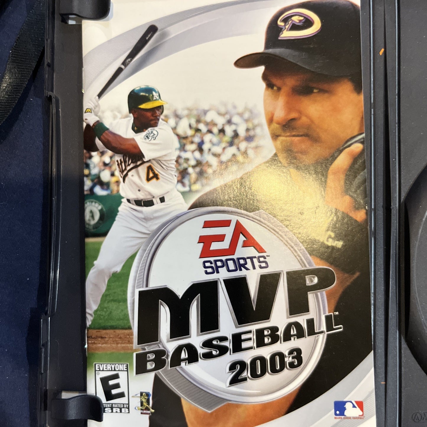 MVP Baseball 2003 (Microsoft Xbox, 2003) No Game. Manual + Case+ Artwork