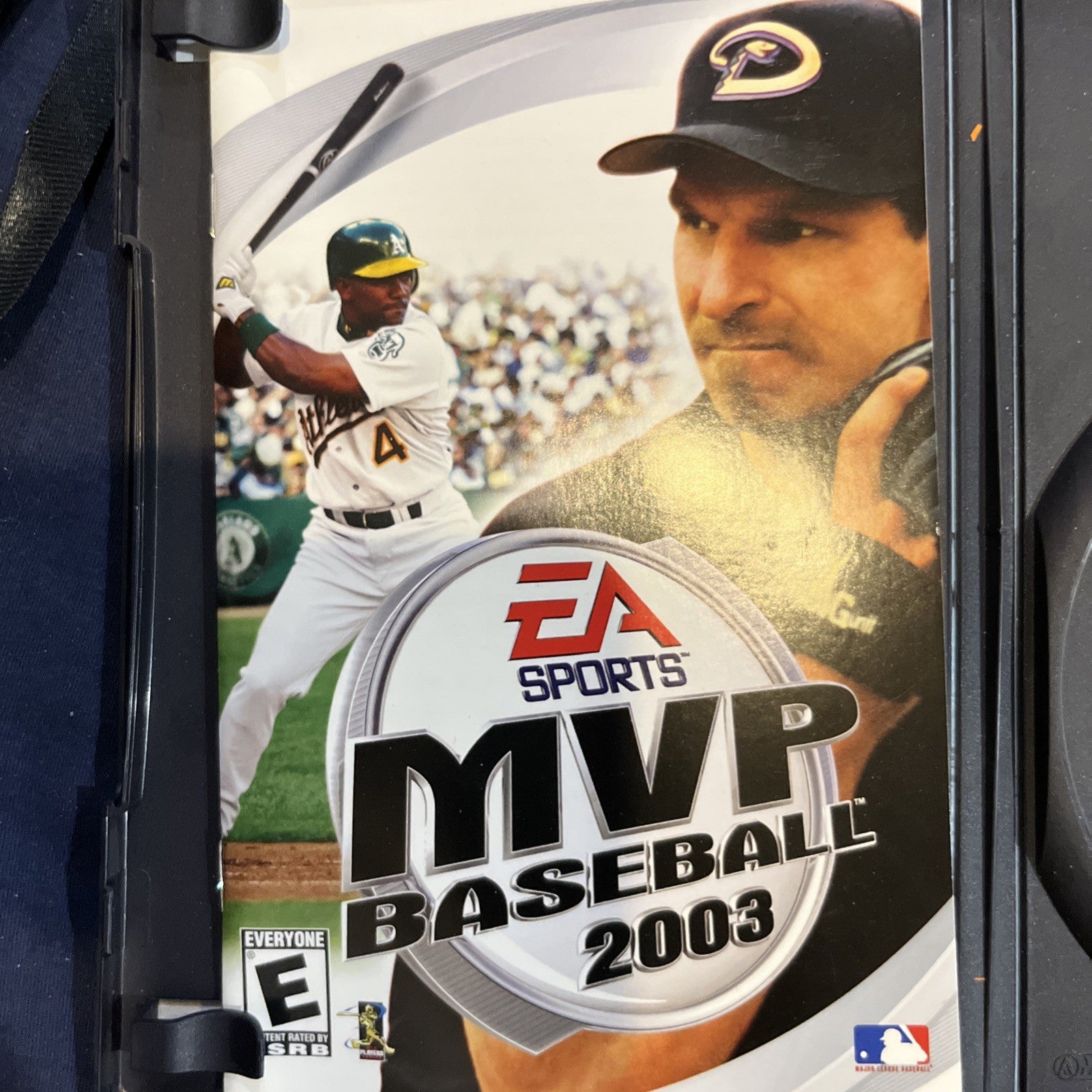 MVP Baseball 2003 (Microsoft Xbox, 2003) No Game. Manual + Case+ Artwork