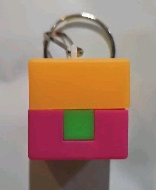 Minecraft Block Keychain