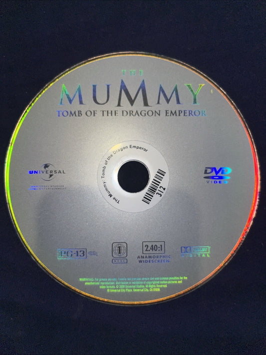 The Mummy: Tomb of the Dragon Emperor (DVD, 2008) Tested. Disc Only
