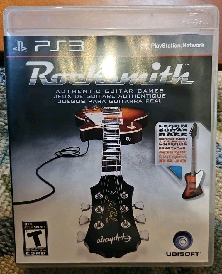 Rocksmith PS3 Sony PlayStation 3. No Cord. Game Only. Tested. No Scratches.