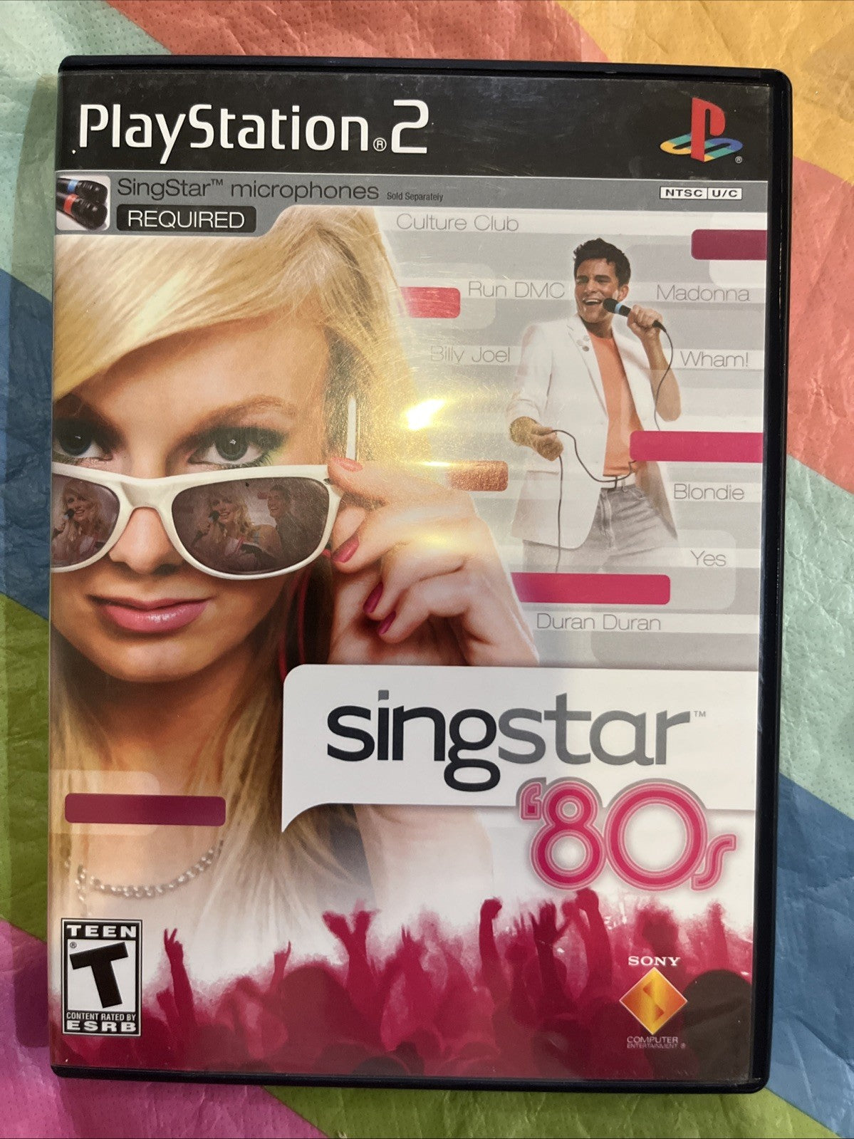 SingStar '80s ( PS2)  CIB. W/Manual. Original Case