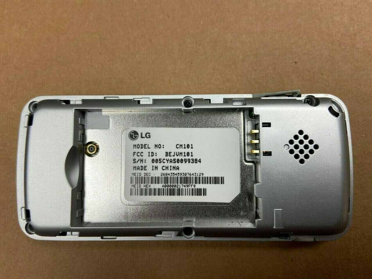 LG CM101 CDMA Cellular Phone - Bundled