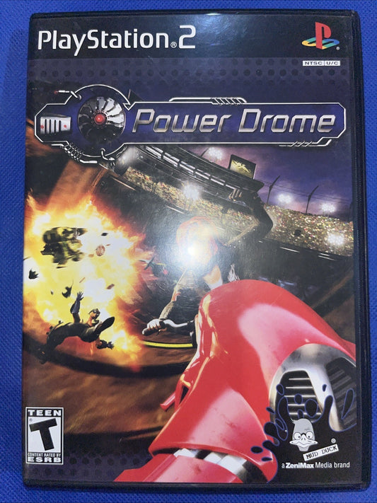 Powerdrome (PS2) Mint. Tested. New Case. Resealed