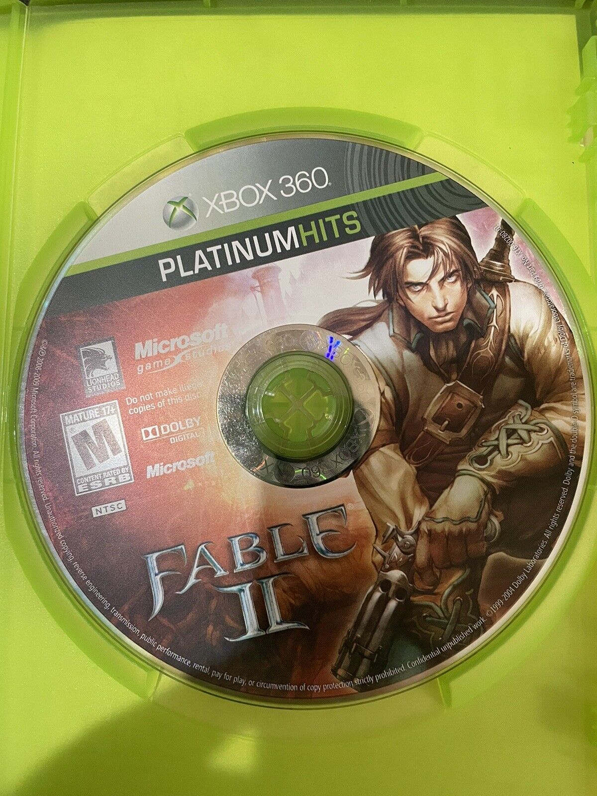 Fable II (Xbox 360) No Original Artwork. Tested. No Scratches. New Case. ￼