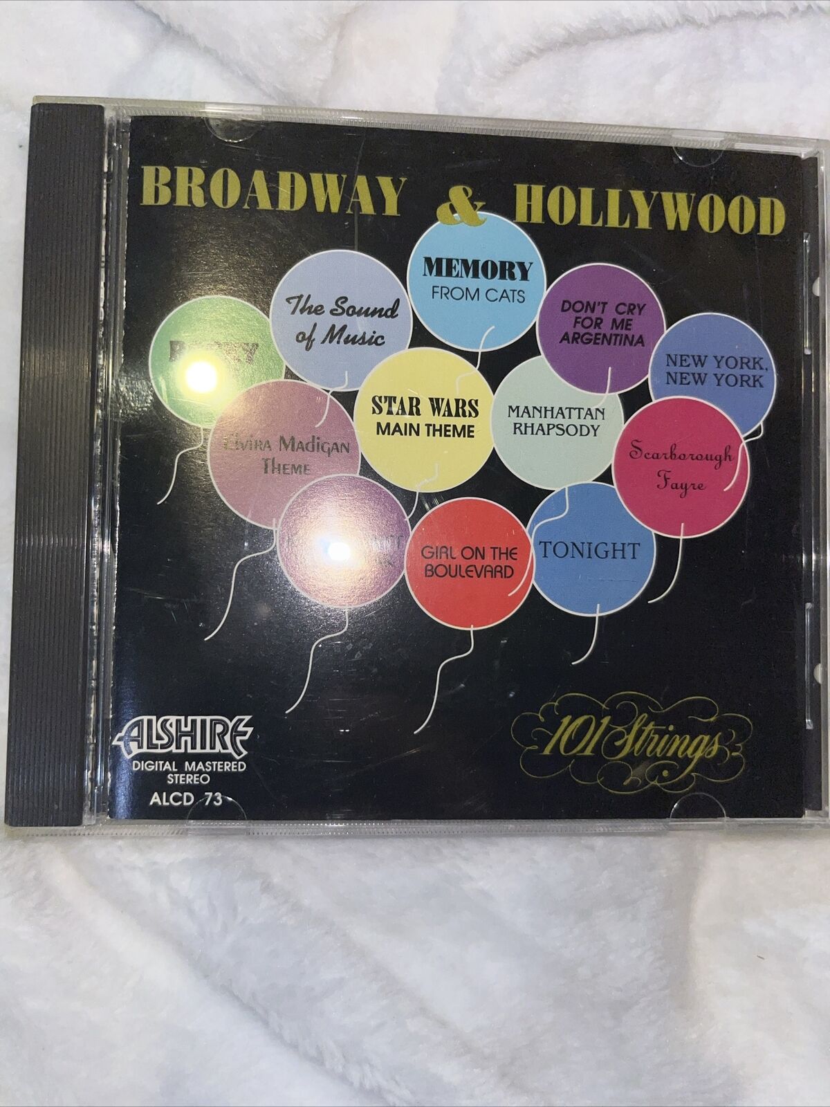 101 Strings : Broadway & Hollywood CD