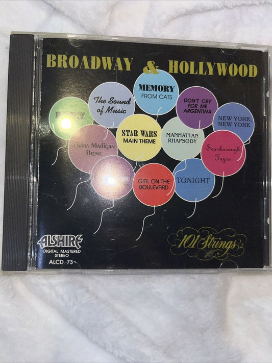 101 Strings : Broadway & Hollywood CD