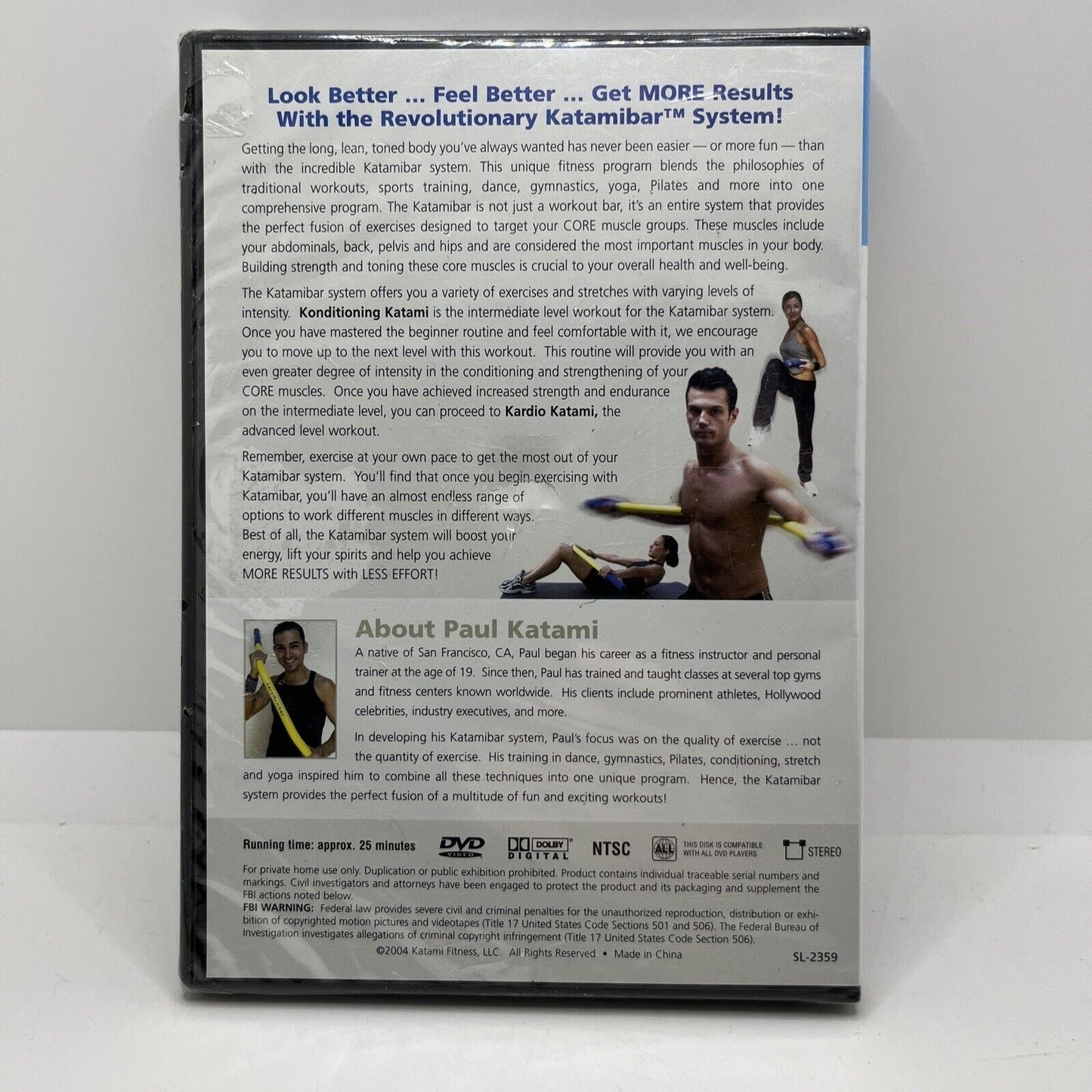 Katami Bar - Kardio Katami Advanced Workout (DVD) Brand New!!!