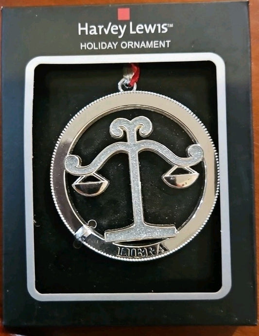 Harvey Lewis Holiday Ornament (Libra)