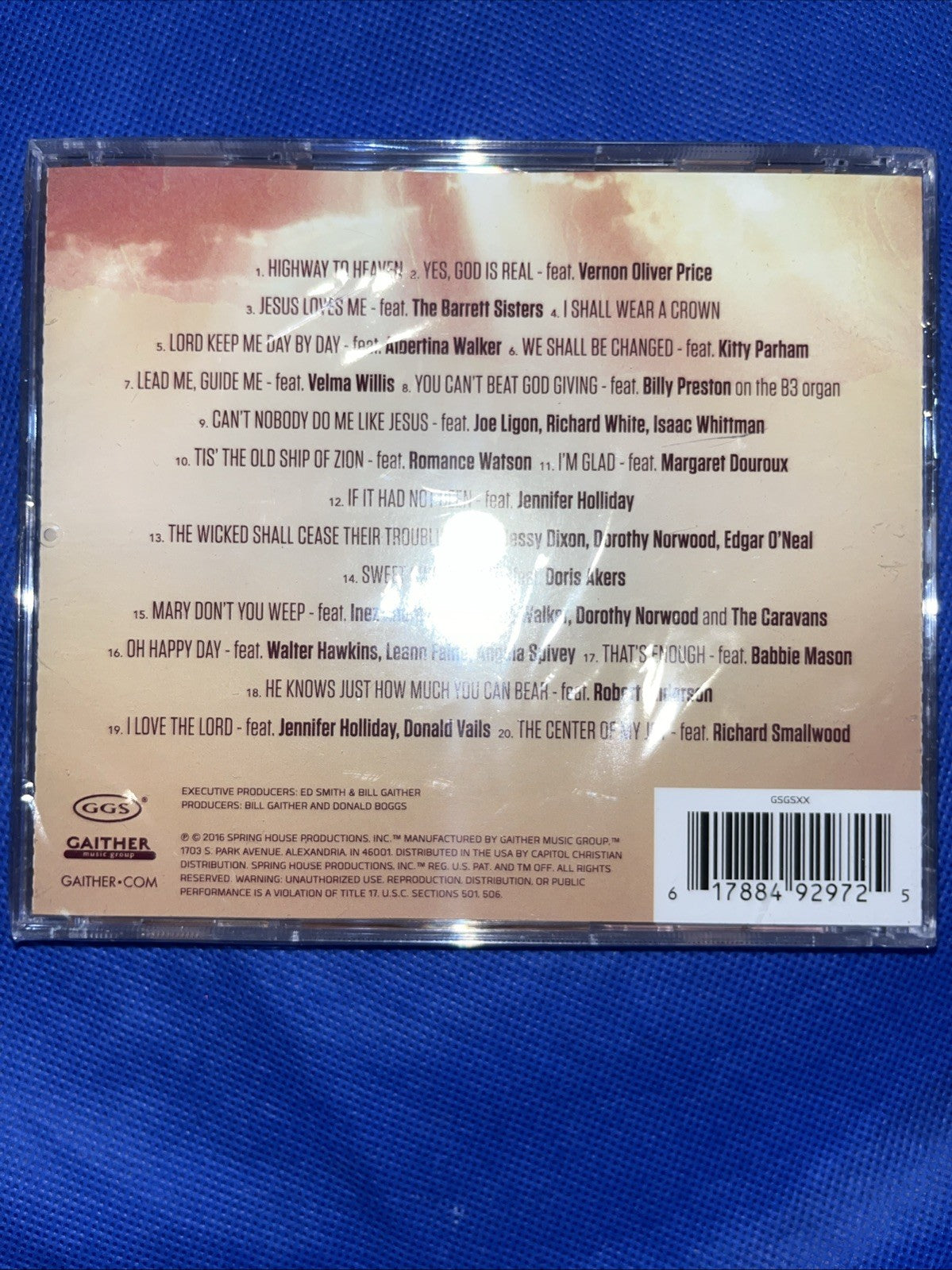 Gospel Pioneer Reunion by Various (CD, 2016) Sealed