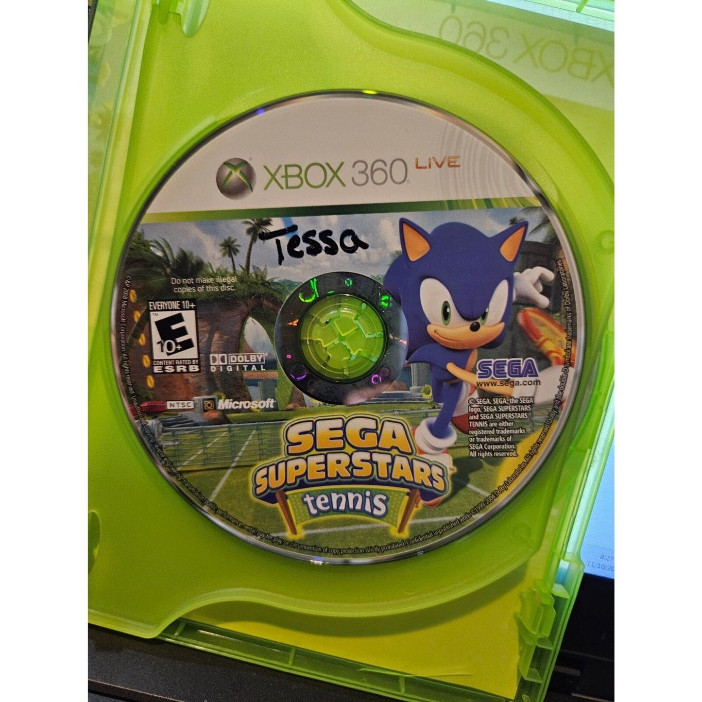Sega Superstars Tennis / XBOX Live Arcade Compilation Disc (XBOX 360)