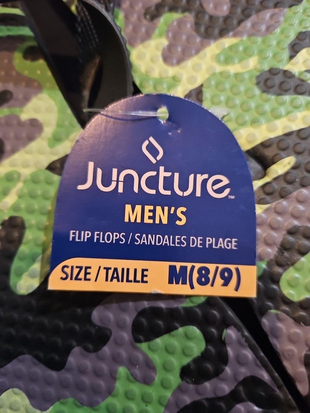 Juncture Men's Flip Flops Size 8/9 - Brand New