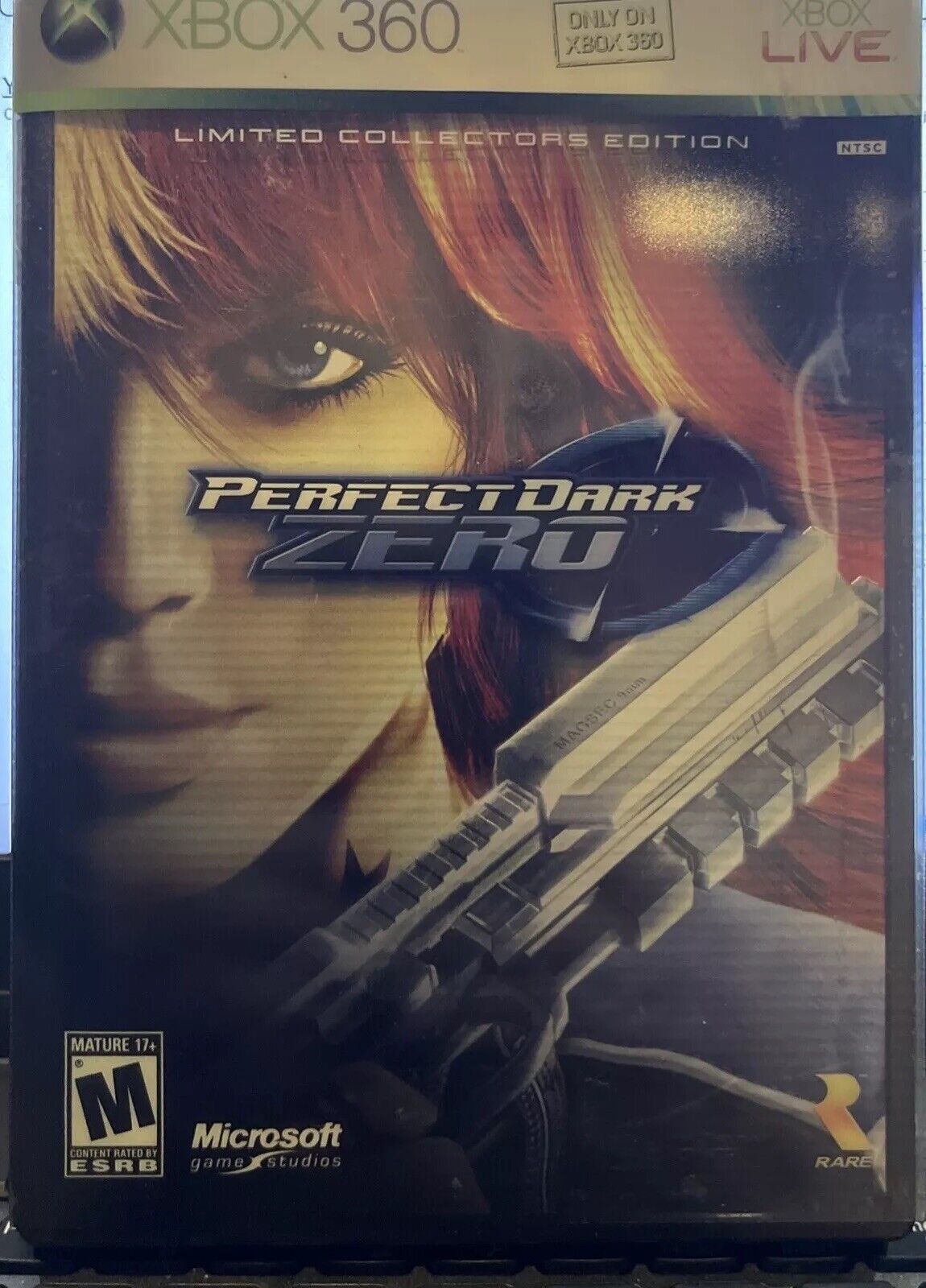 Perfect Dark Zero --Limited Collector's Edition ( Xbox 360) Steelbook. Tested
