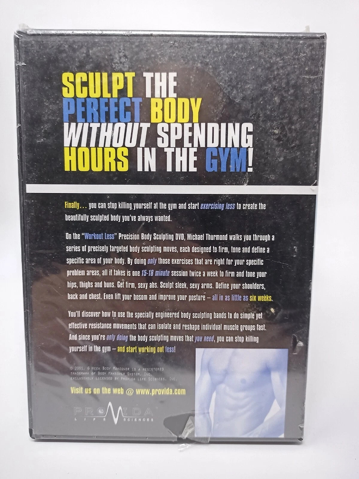 The Workout Less Precision Body Sculpting - (DVD) - Makeover - 2001 - 18 Mins.