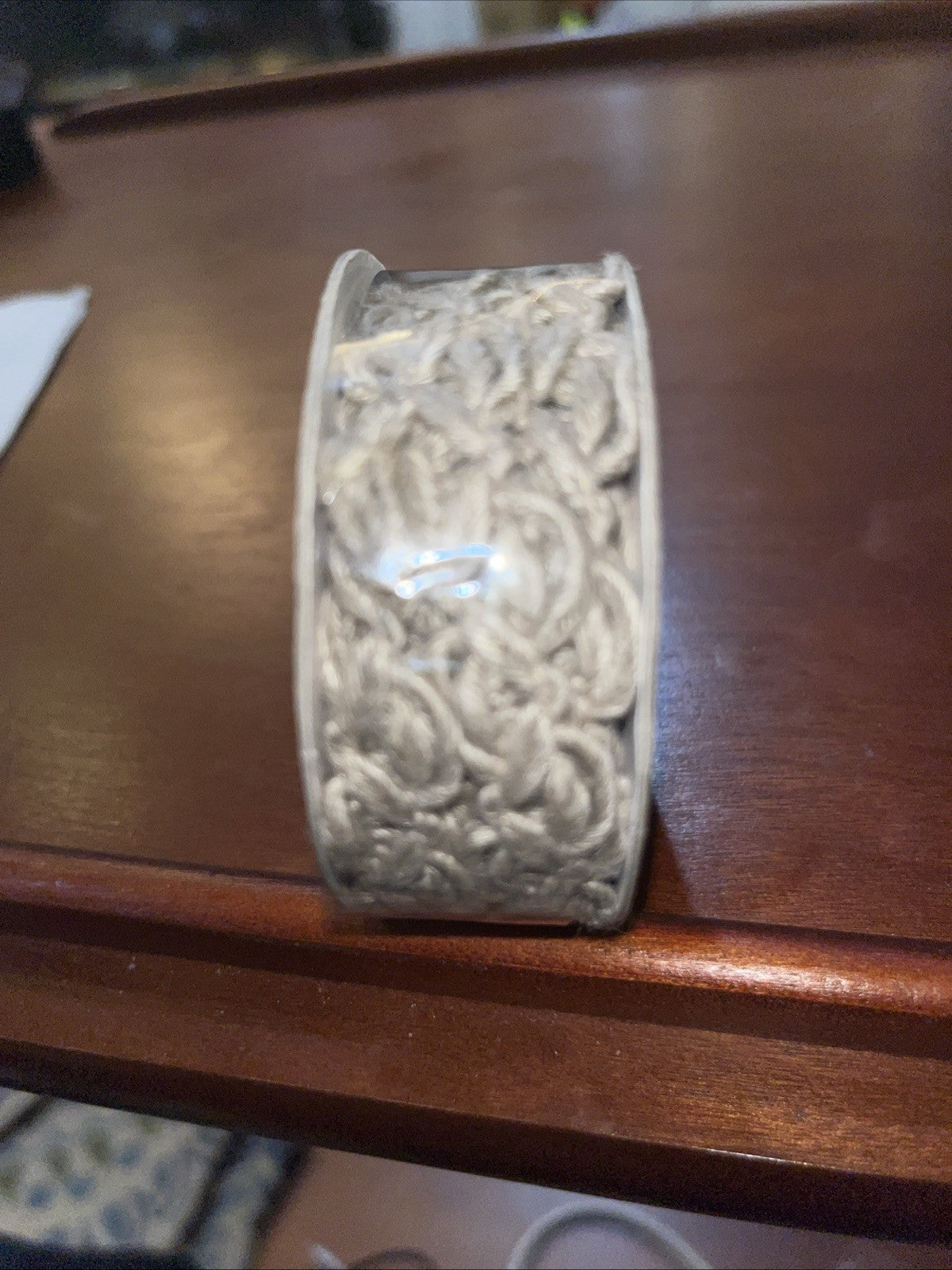 1" Vintage Scallop Embroidered Cotton Floral Crochet Lace Trim 10 yards