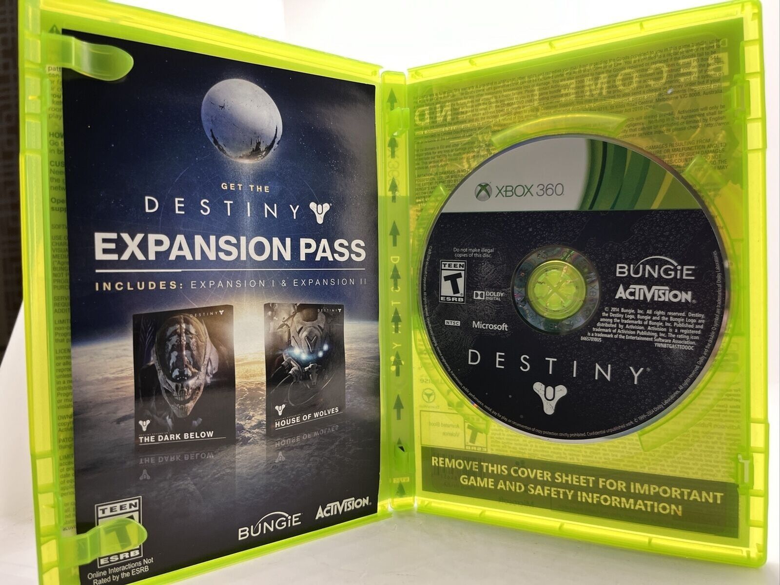 Destiny (Microsoft Xbox 360, 2014)