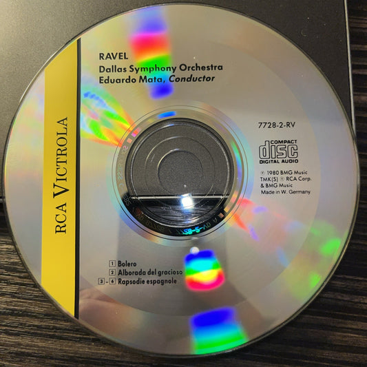 Ravel Dallas Symphony Orchestra (CD) Disc Only