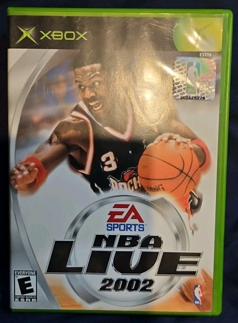 Nba Live 2002 - Microsoft Xbox. Tested. No Scratches. New Case
