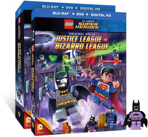 Lego: Justice League Vs Bizarro League (Blu-ray) Sealed. No Digital Download