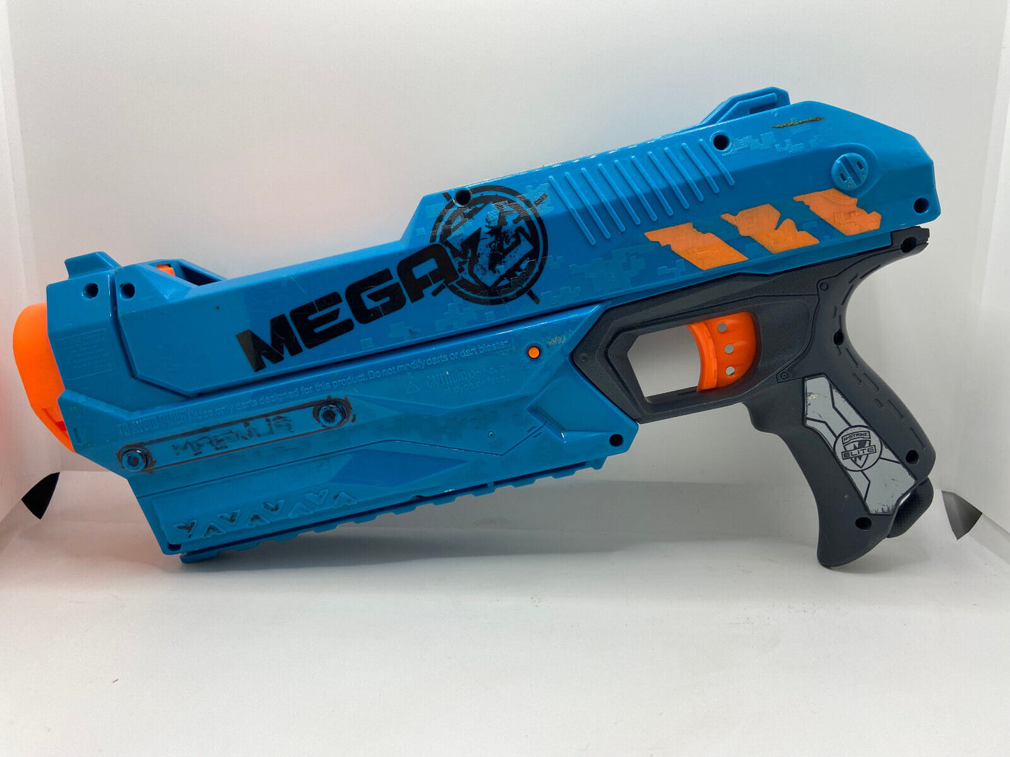 Nerf Mega Magnus Blaster N-Strike Elite. TESTED. WORKS