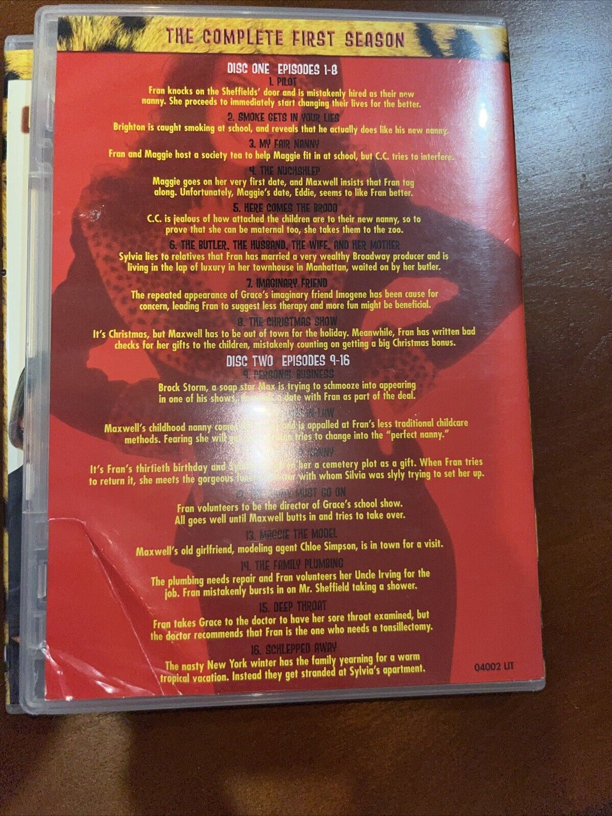 The Nanny - The Complete First Season (DVD, 2005, 3-Disc Set)