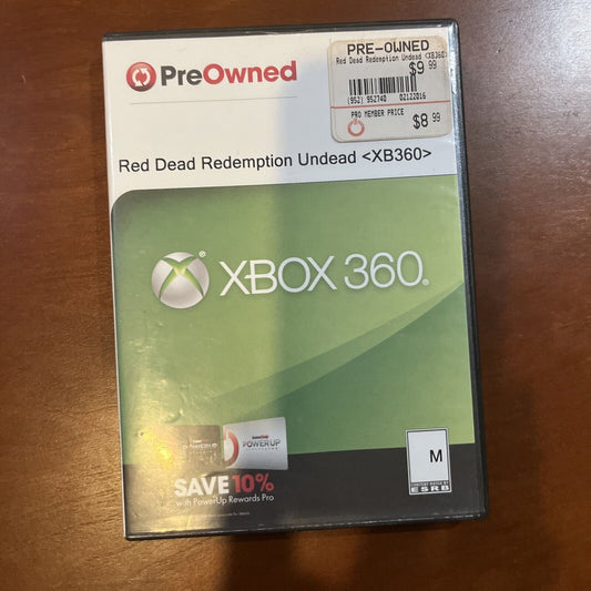 Red Dead Redemption: Undead Nightmare (Xbox 360) Tested. No Scratches.