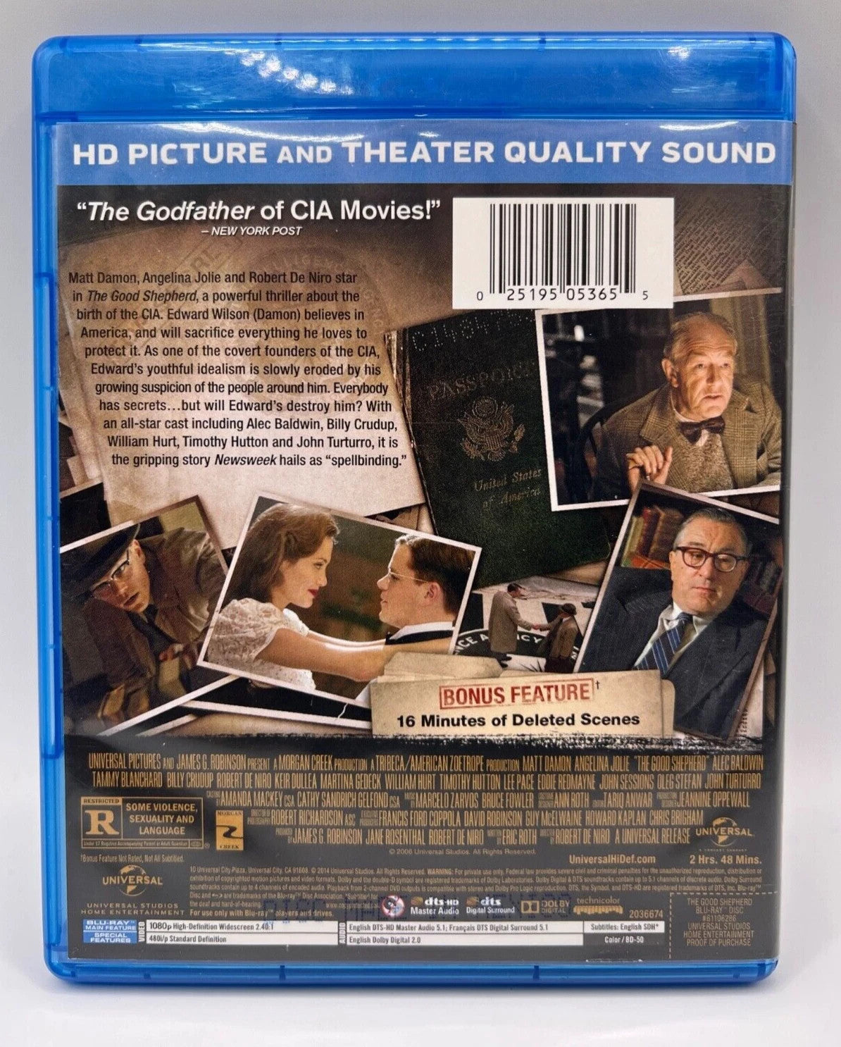 The Good Shepherd (Bluray) New