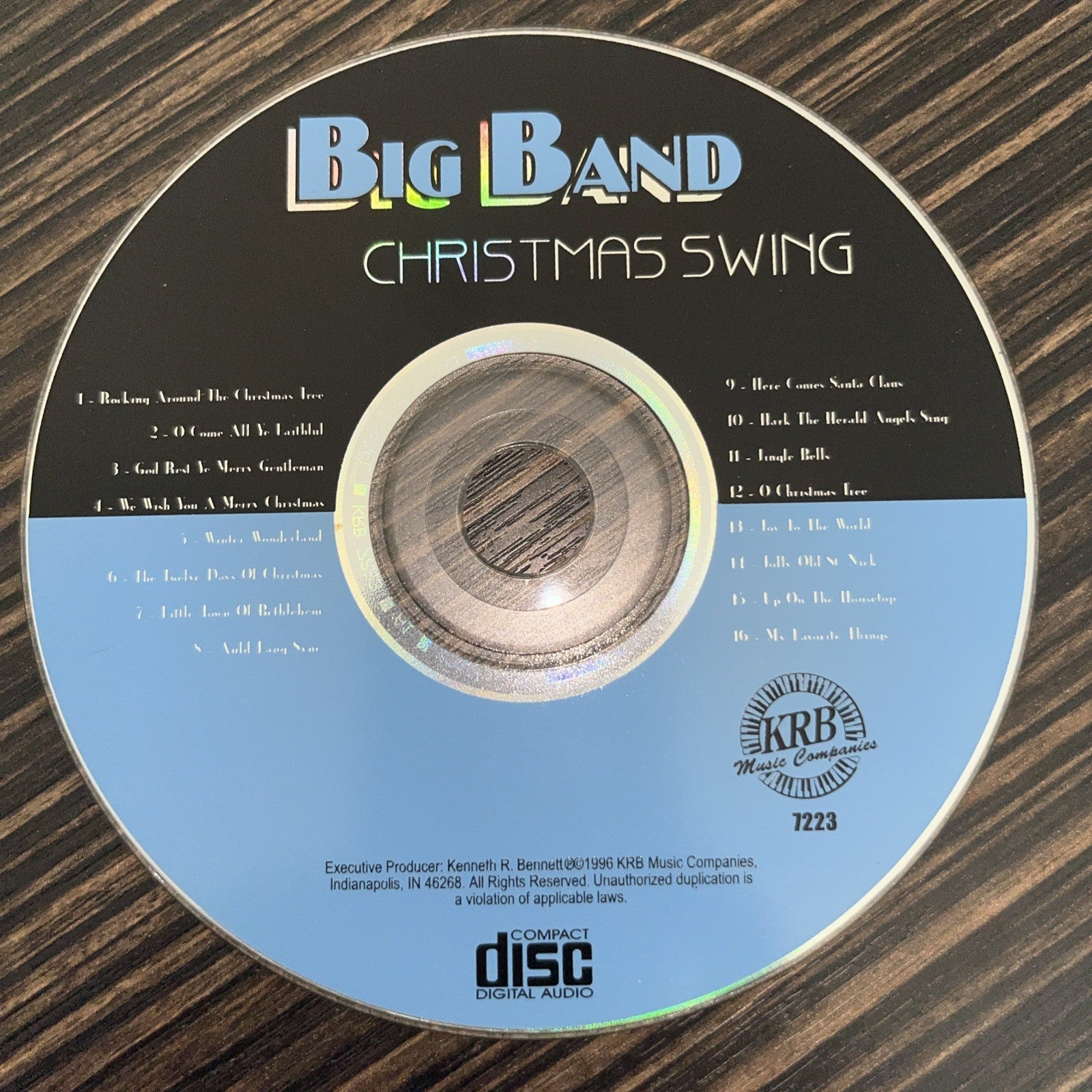 Big Band Christmas Swing (CD) Disc Only
