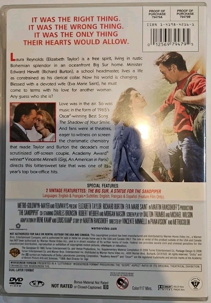 Elizabeth Taylor  Richard Burton Film Collection (DVD, 2006, 5-Disc Set) Sealed.