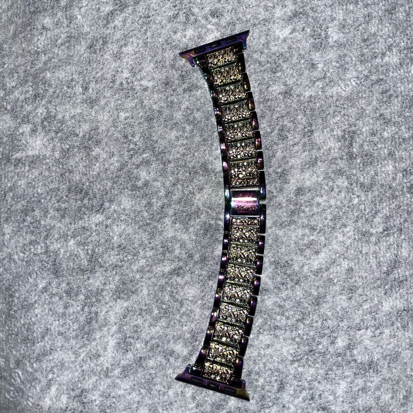 Iridescent Stainless Steel Apple Watch Band 38/40/41 Series 4,5,6,7,8,9 & SE