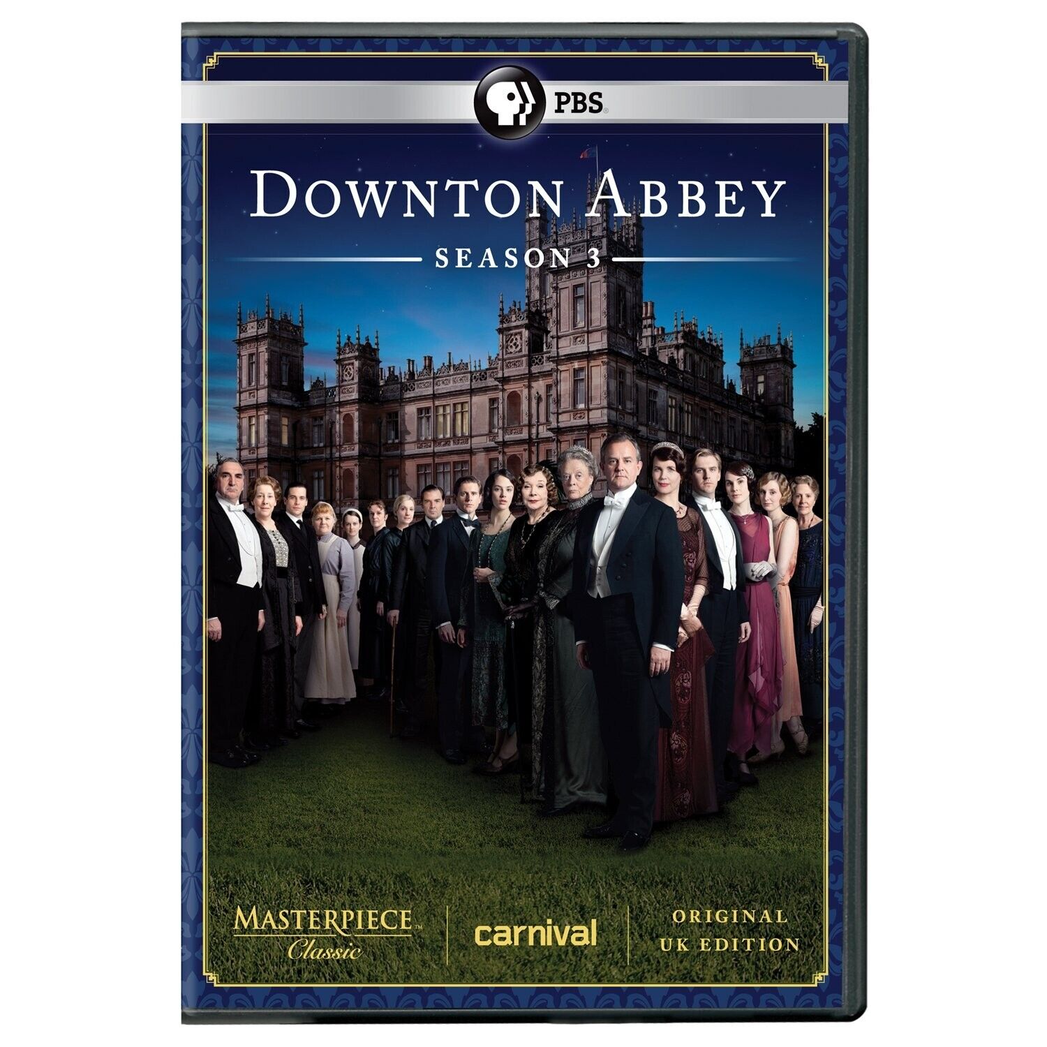 Downton Abbey Season 3 (DVD, 2013) Brand New