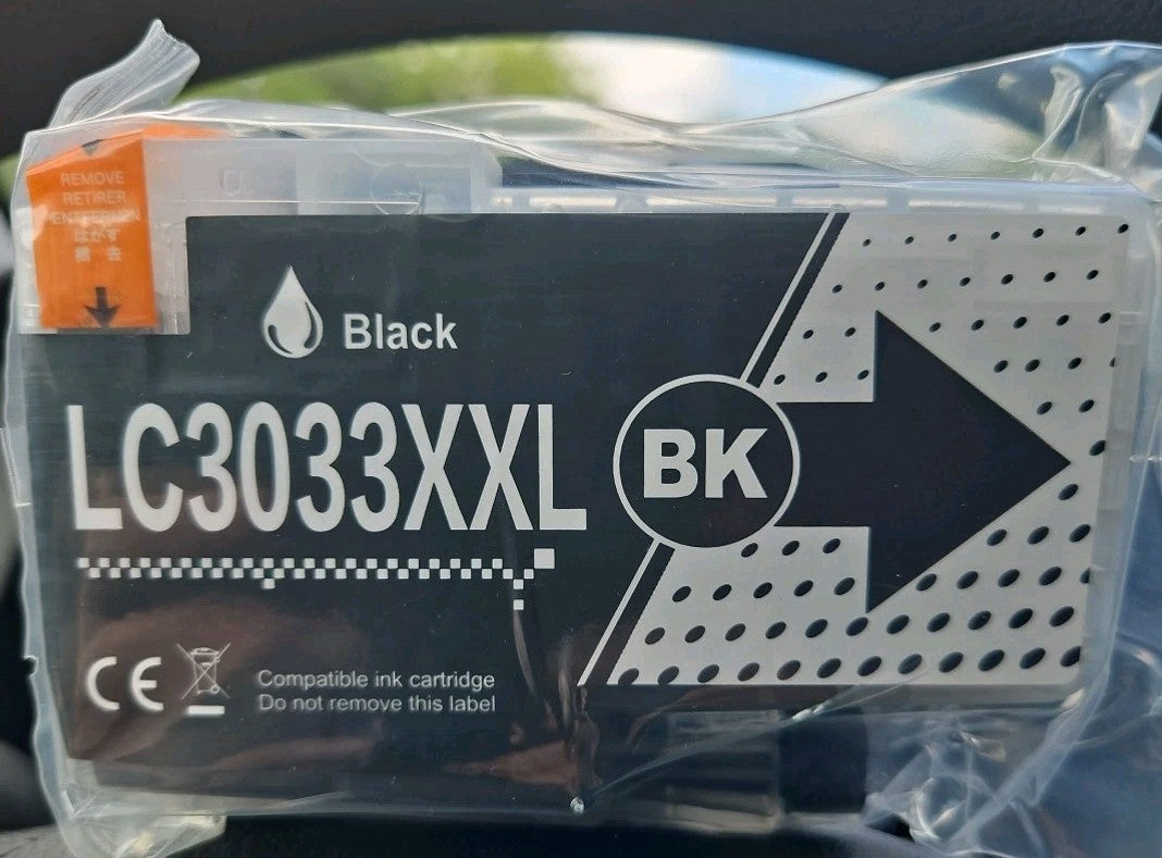 3PK Ink for Brother LC3033 XXL MFC-J995DW MFC-J815DW Magenta/Black/Yellow. Open