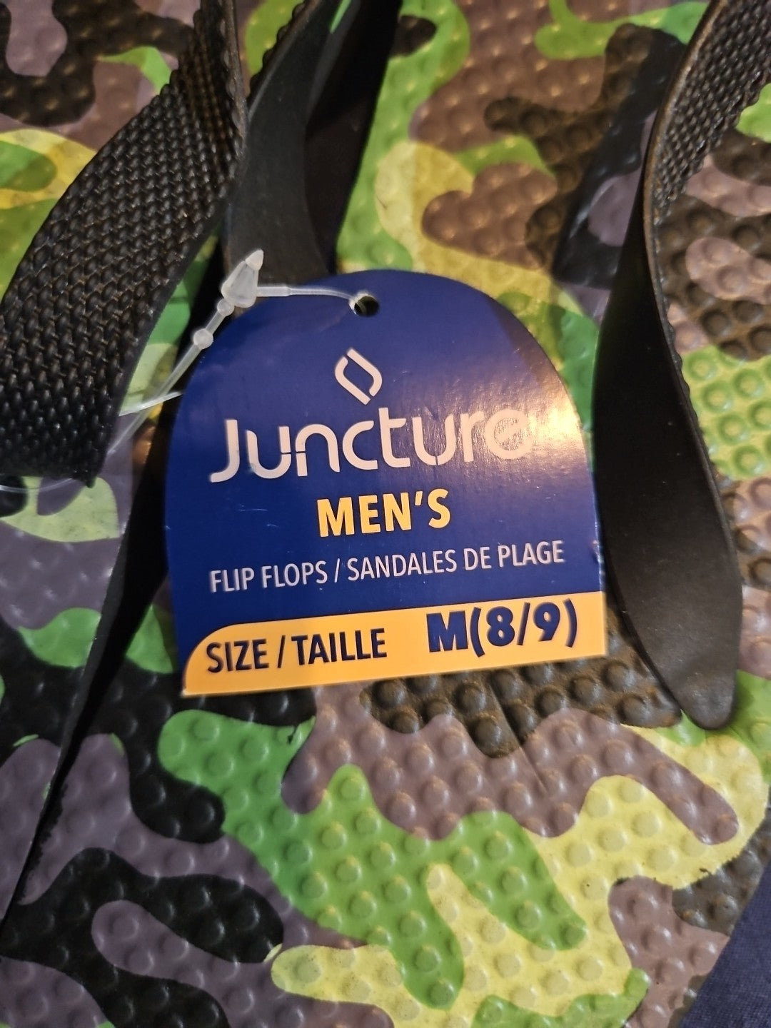 Juncture Men's 8/9 Flip Flops / Sandals - new