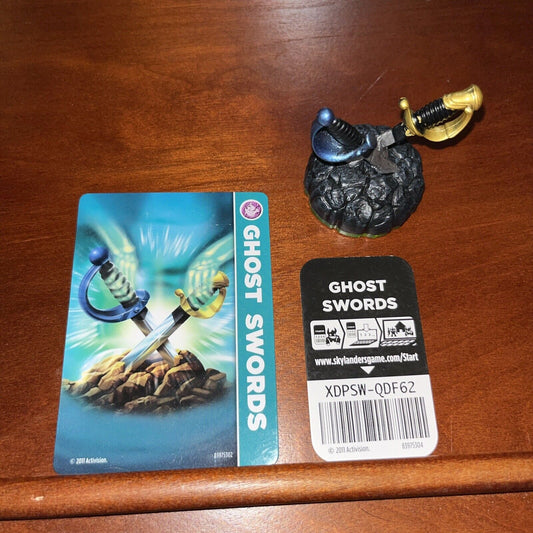 Skylanders Ghost Swords With Cards ￼