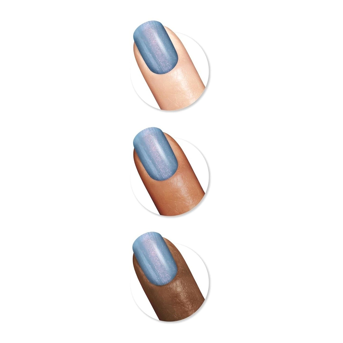 Hershey's Cookie 'n' Cream Eggs - Sally Henson Insta-Dri Nail Polish .31oz